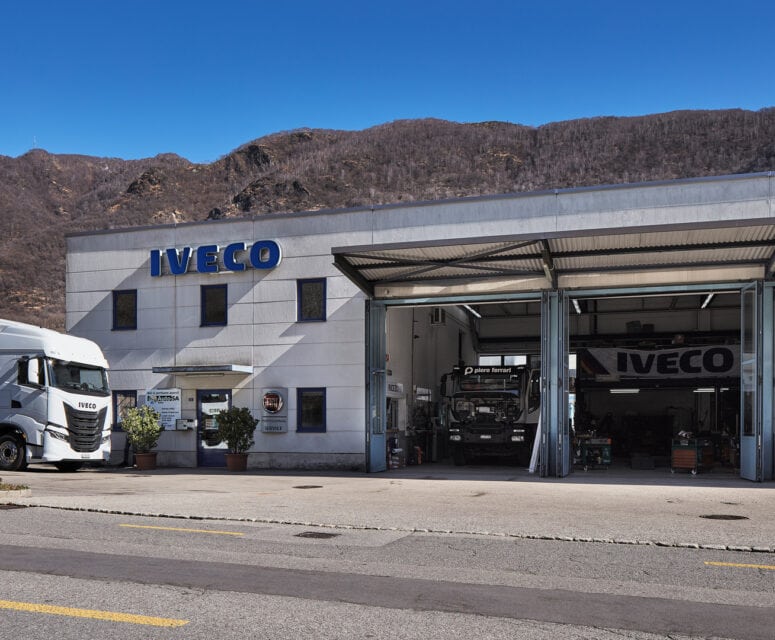 Auto AG Truck am Standort Mezzovico, Tessin mit IVECO und Fiat Professional Markenvertretung