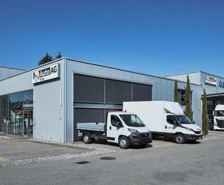 Auto AG Truck am Standort Schönbühl mit IVECO, MAN und Fiat Professional Markenvertretung